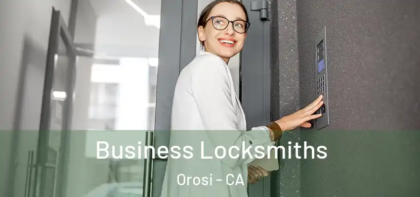Business Locksmiths Orosi - CA
