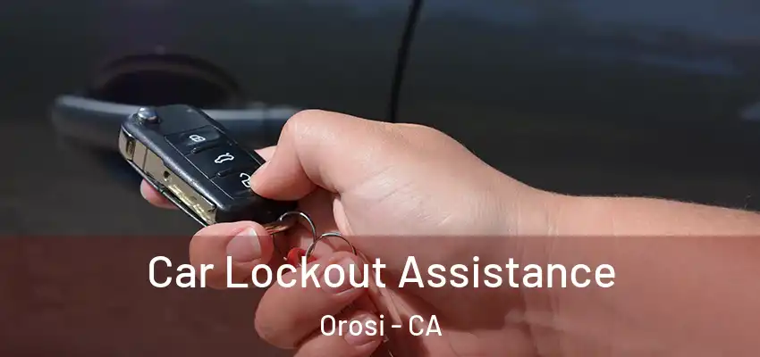  Car Lockout Assistance Orosi - CA