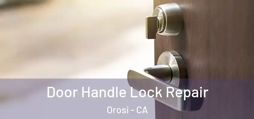 Door Handle Lock Repair Orosi - CA