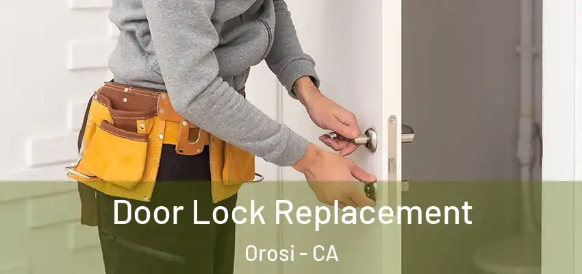 Door Lock Replacement Orosi - CA