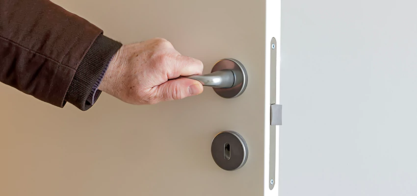 Restroom Locks Privacy Bolt Installation in Orosi, California
